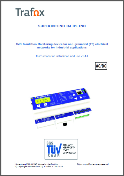 IMD IND Insulation Monitoring Device manual